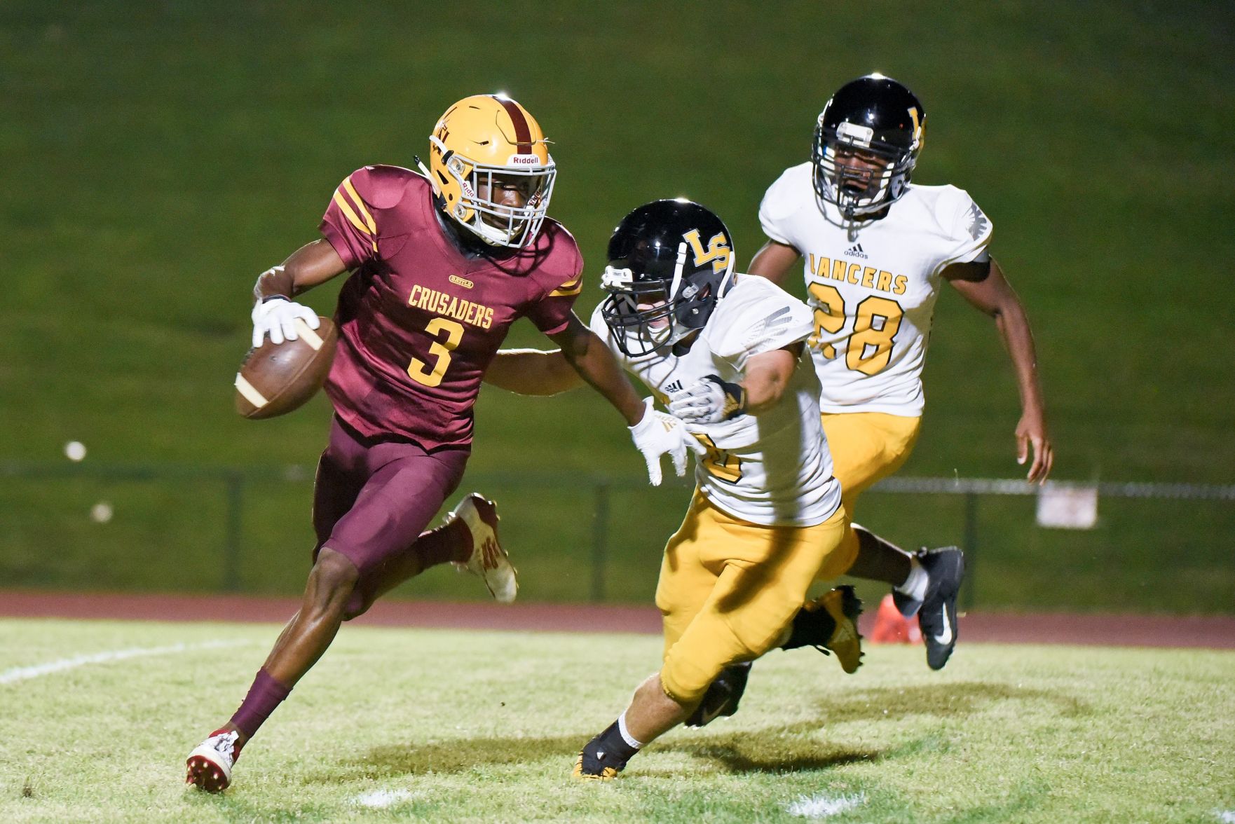 9/27/19 - Football - Lutheran South at Lutheran North